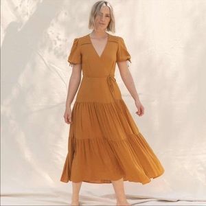 Christy Dawn Augusta Dress Small Rust color